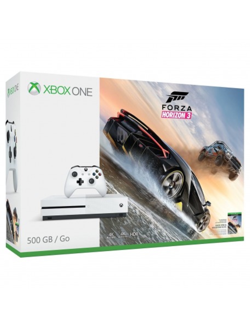 MICROSOFT Console Xbox One S 1 TB bianco + Forza Horizon 3 bundle